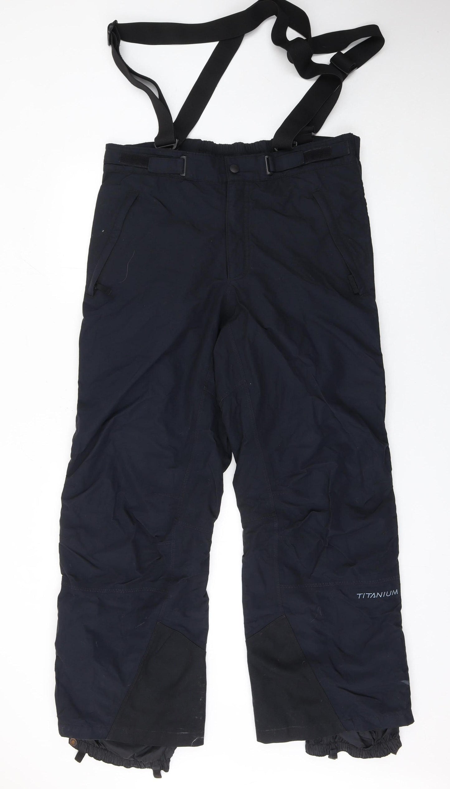 Columbia Men's Black L Snow Pants Waterproof Insulated Ski Trousers