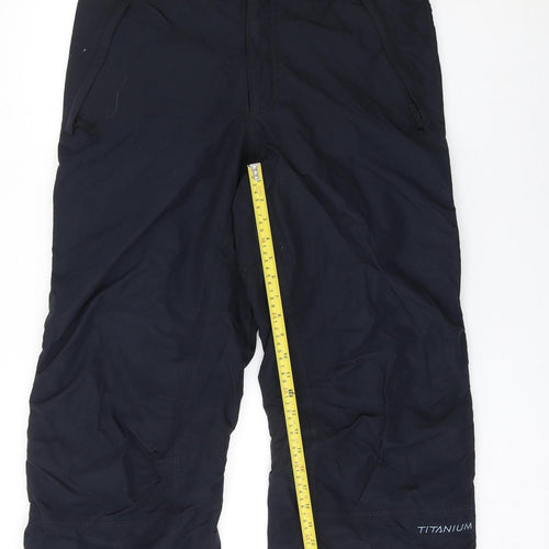 Columbia Men's Black L Snow Pants Waterproof Insulated Ski Trousers