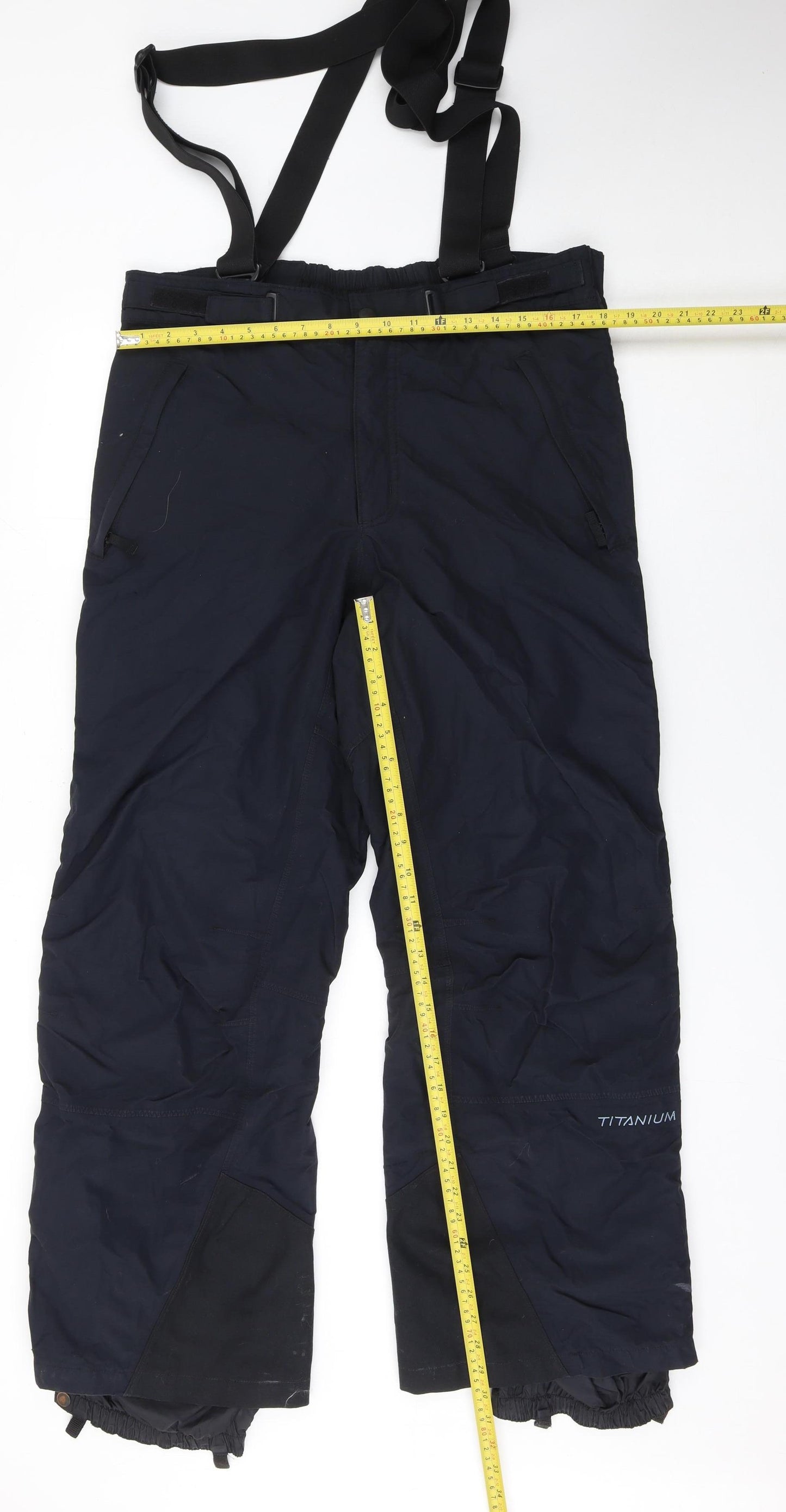 Columbia Men's Black L Snow Pants Waterproof Insulated Ski Trousers