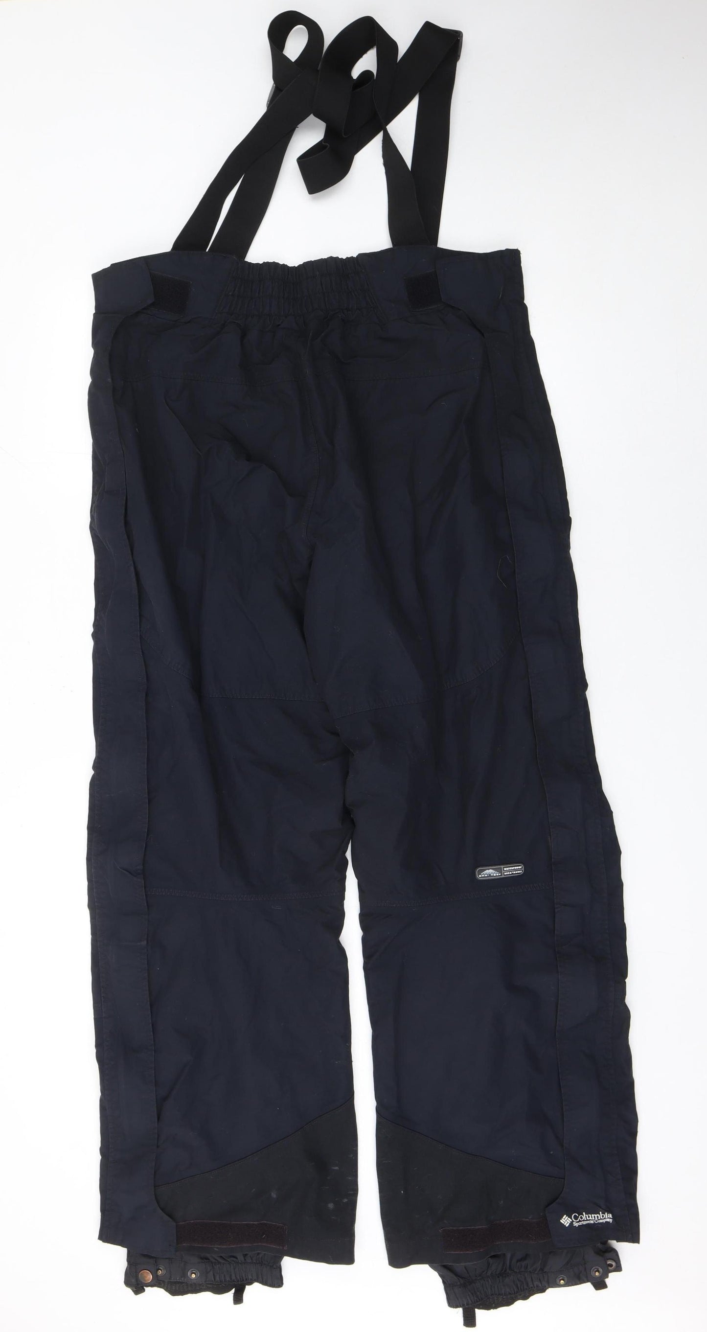 Columbia Men's Black L Snow Pants Waterproof Insulated Ski Trousers