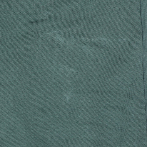 Next Men’s Green XL Pullover Hoodie with Logo Graphic Print