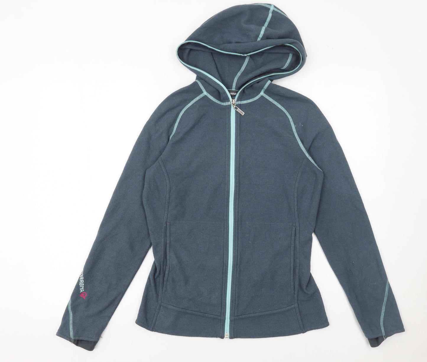 Norrøna Women's Cool Black Full Zip Hoodie S Fleece Outdoor Layer