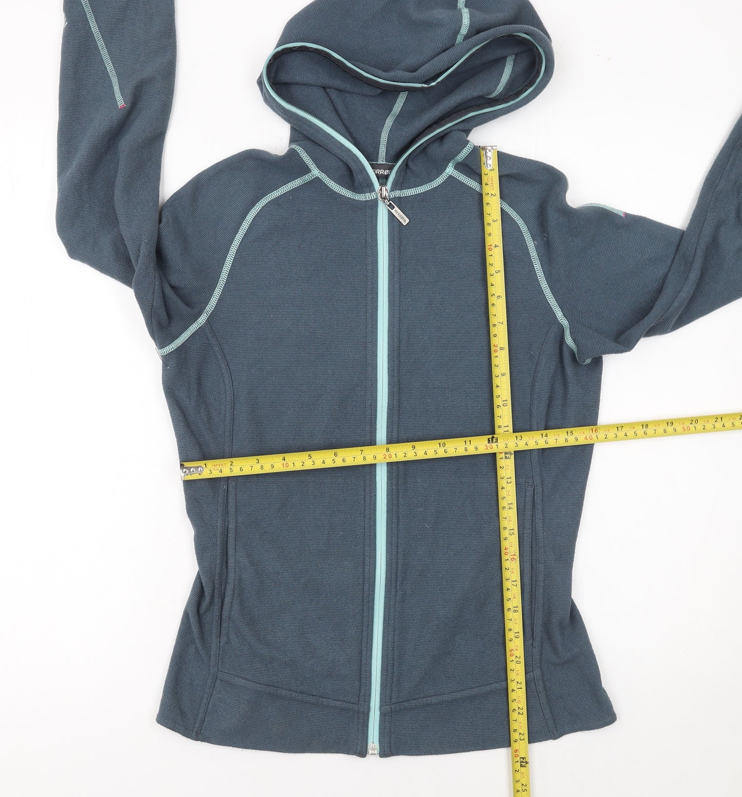 Norrøna Women's Cool Black Full Zip Hoodie S Fleece Outdoor Layer