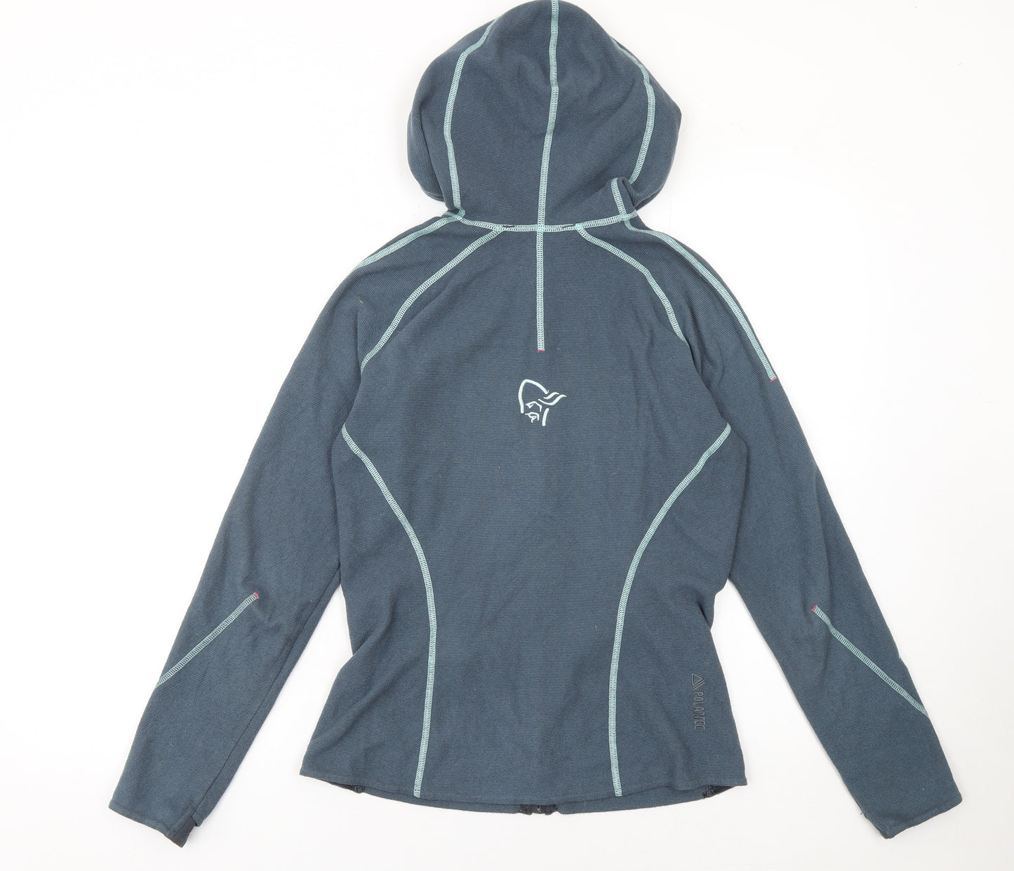 Norrøna Women's Cool Black Full Zip Hoodie S Fleece Outdoor Layer