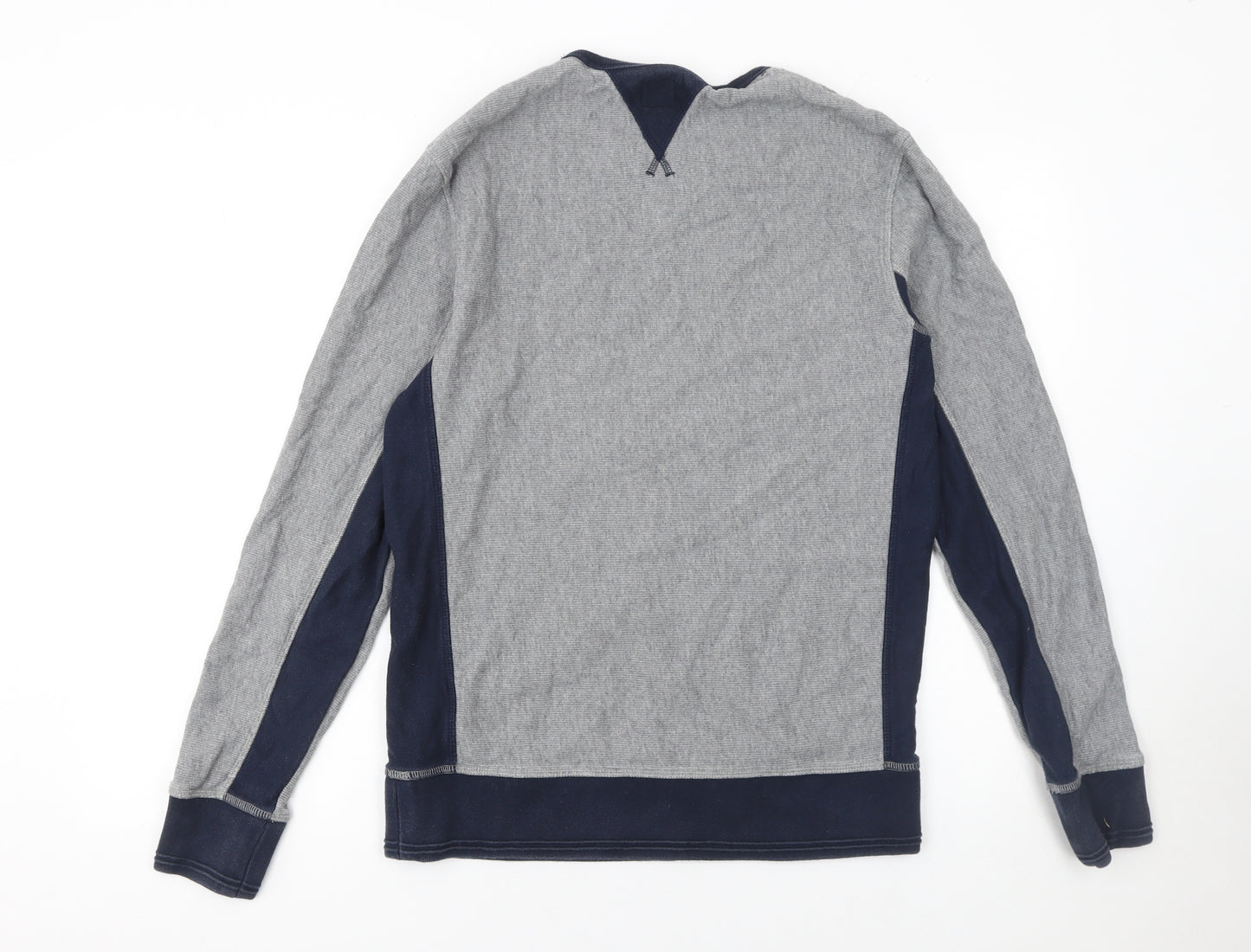 Boden Men's Grey Cotton Crew Neck Pullover Sweatshirt Size S