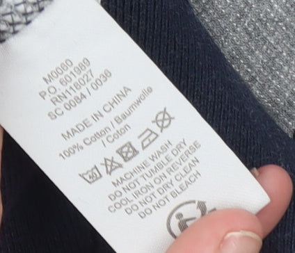 Boden Men's Grey Cotton Crew Neck Pullover Sweatshirt Size S