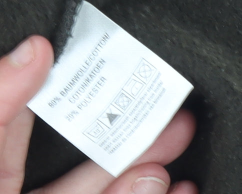 Manguun Sports Men's Brown Pullover Hoodie Size M Fleece Cotton Blend