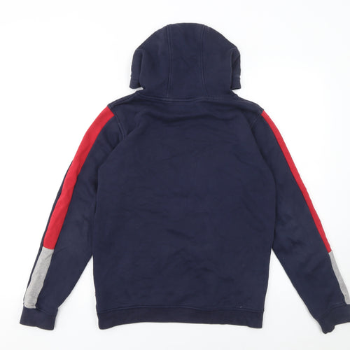 U.S. Polo Assn. Boys Blue 12-13 Years Pullover Fleece Hoodie