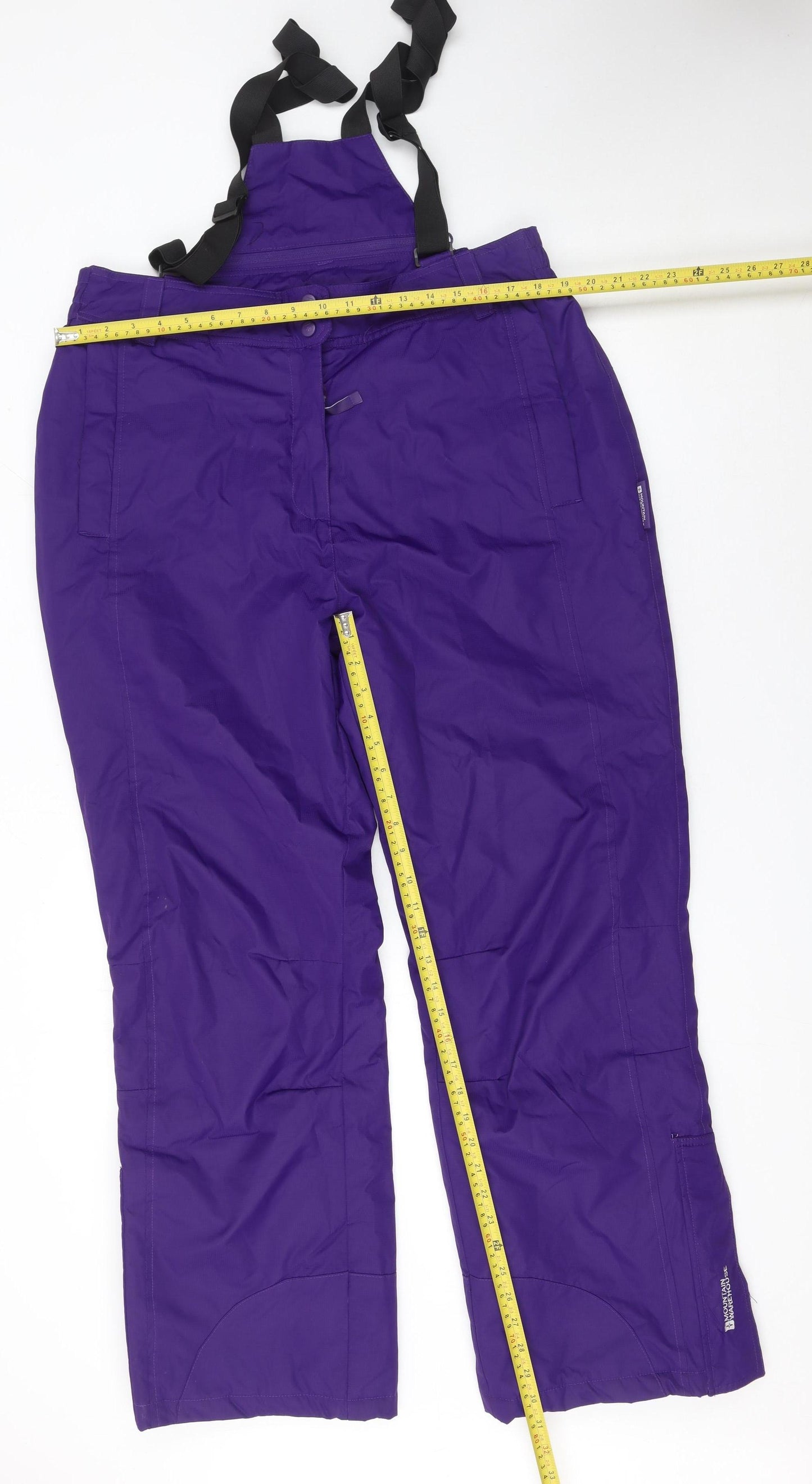 Mountain Warehouse Women's Purple Size 16 Snow Pants Waterproof Ski Trousers