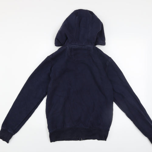 SoulCal & Co Men's Blue Hooded Full Zip Jacket Size S