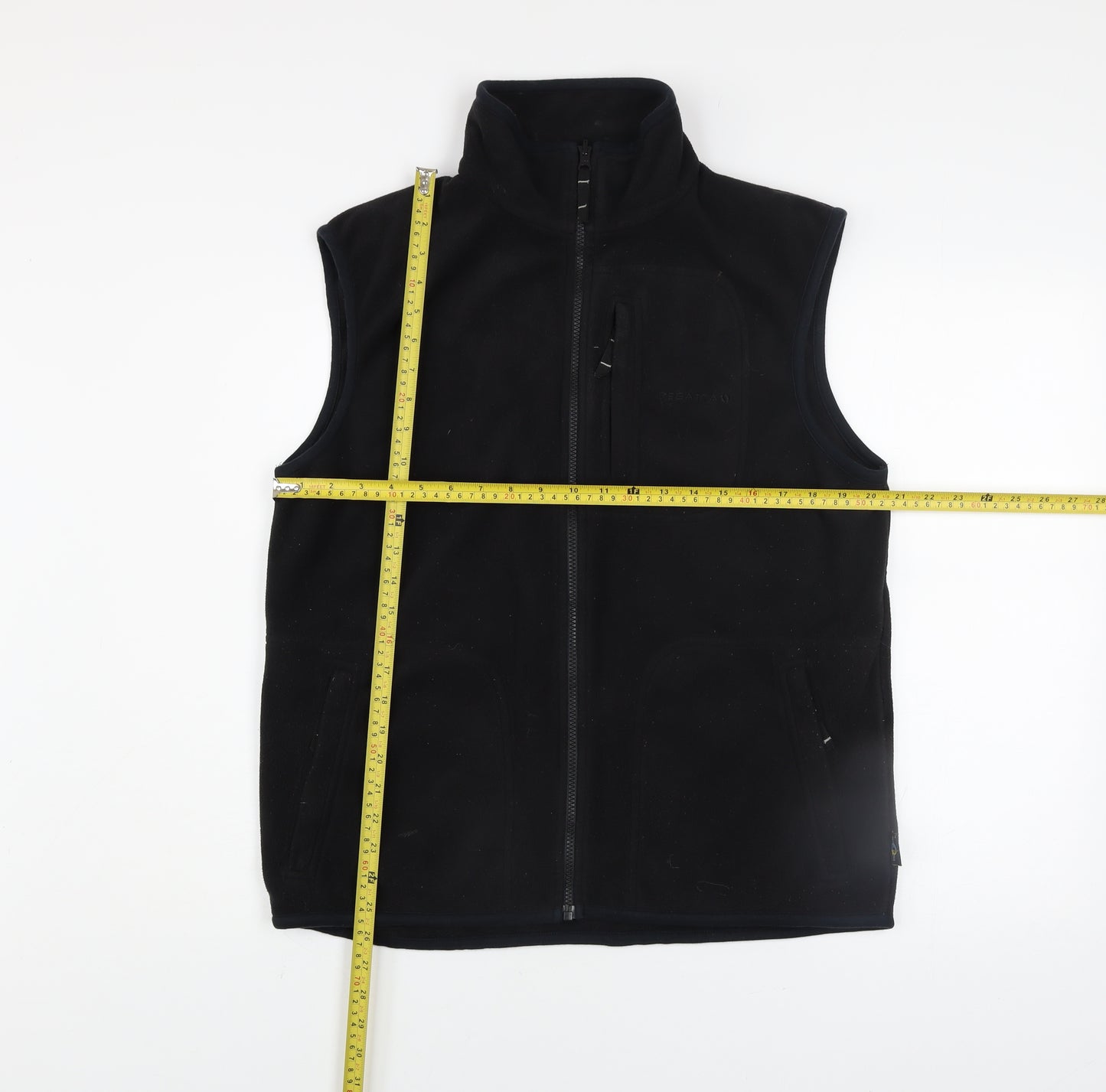 Regatta Men's Black Fleece Bodywarmer Waistcoat Size S 38in Hiking Outdoor