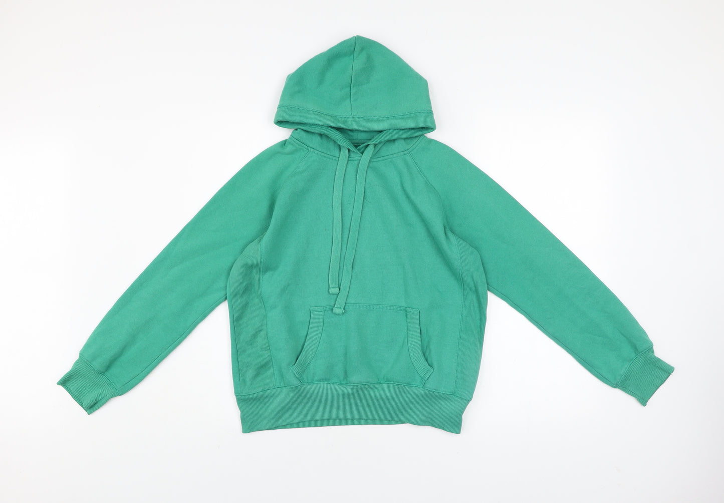 Dunnes Women Green Size 12 Pullover Hoodie with Kangaroo Pocket