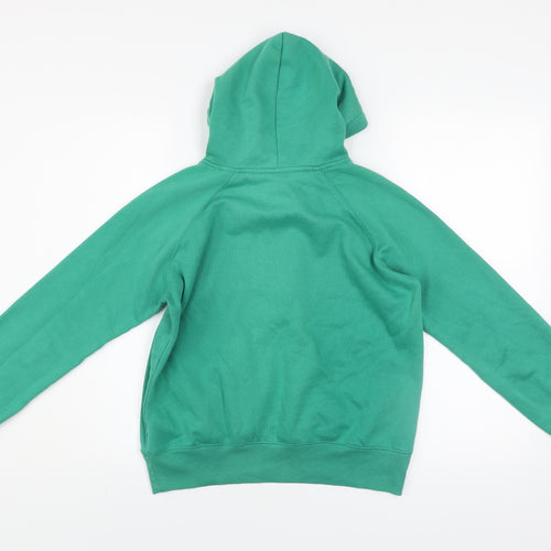 Dunnes Women Green Size 12 Pullover Hoodie with Kangaroo Pocket
