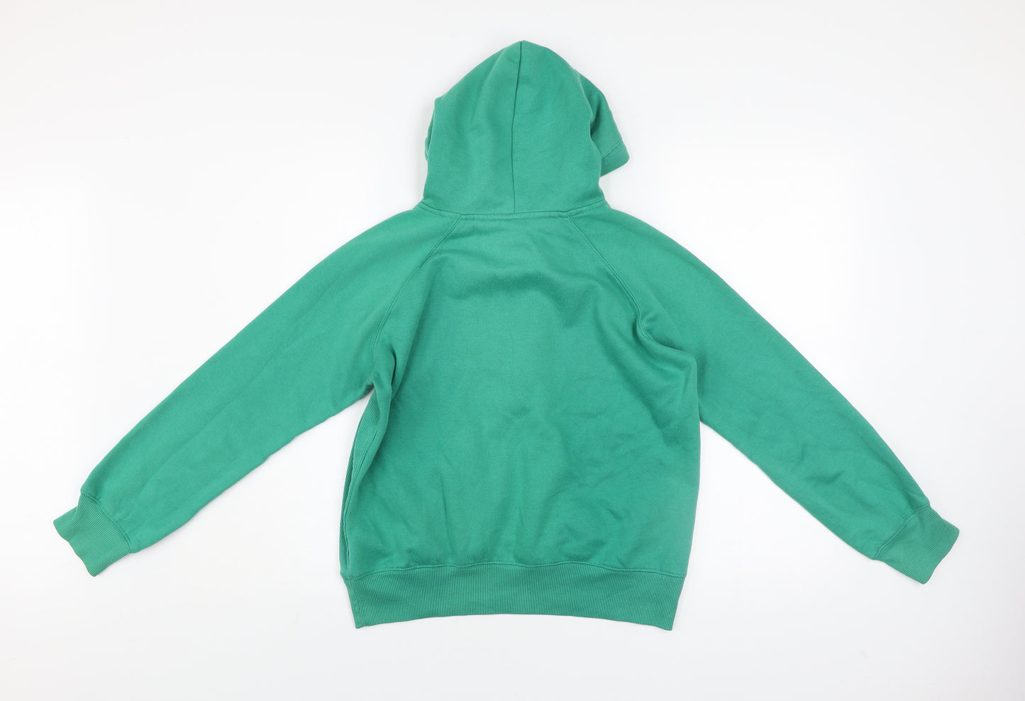 Dunnes Women Green Size 12 Pullover Hoodie with Kangaroo Pocket