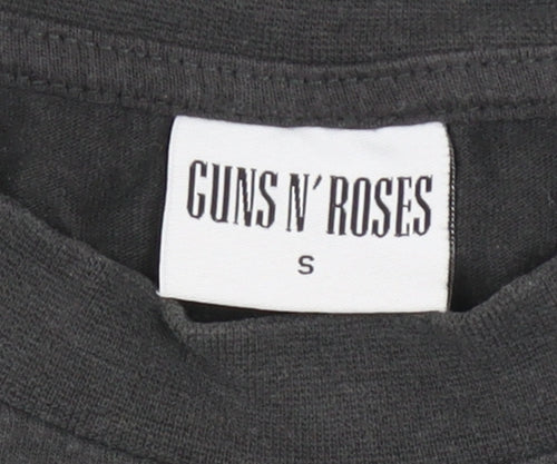 Guns N' Roses Men's Black Graphic Band T-Shirt Size S