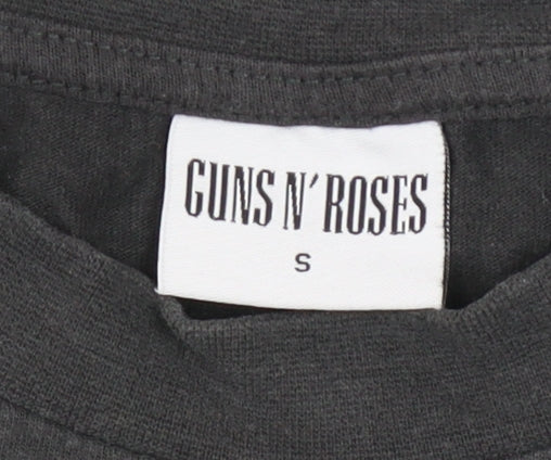 Guns N' Roses Men's Black Graphic Band T-Shirt Size S