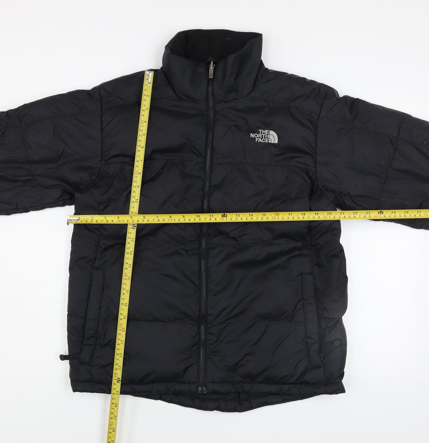 The North Face Men's Black Puffer Down Jacket Size M Winter Outdoor Coat