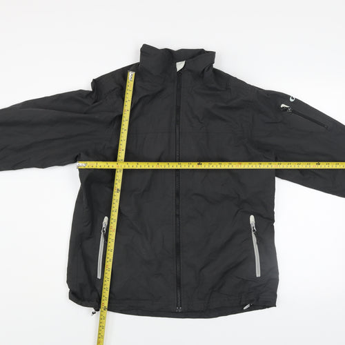Gill Womens Black Size 14 Crew Lite Waterproof Windbreaker Jacket