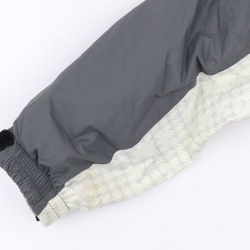 Shredz Mens Grey Waterproof Ski Jacket M Windproof Hooded Winter Outdoor