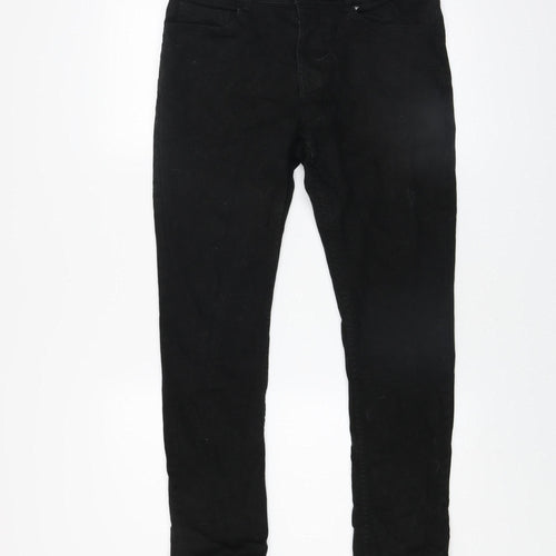 Denim Co. Men's Black Slim Fit Jeans W32 L30