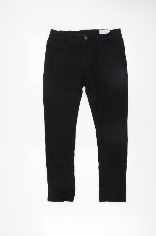 Denim Co. Men's Black Slim Fit Jeans W32 L30