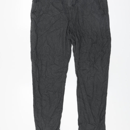 Gap Men's Grey Slim Fit Cotton Chino Trousers 34/30