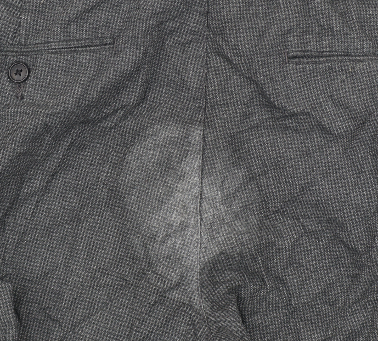 Gap Men's Grey Slim Fit Cotton Chino Trousers 34/30