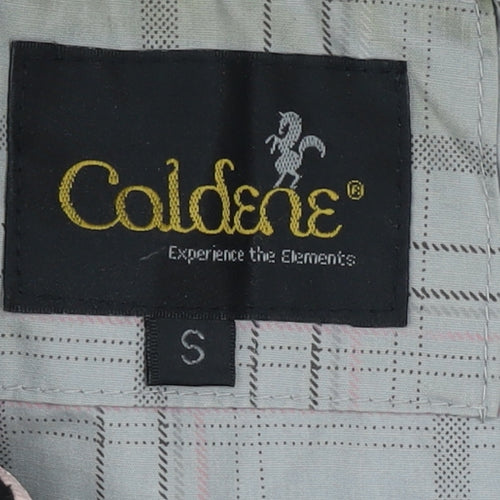 Caldene Women's Grey Check Quilted Bodywarmer Waistcoat Size S