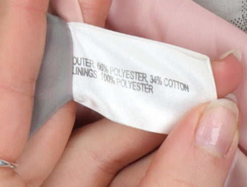 Caldene Women's Grey Check Quilted Bodywarmer Waistcoat Size S