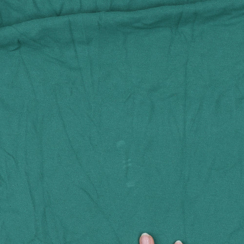 Original Penguin Men's Green Cotton Polo Shirt Size L Short Sleeve