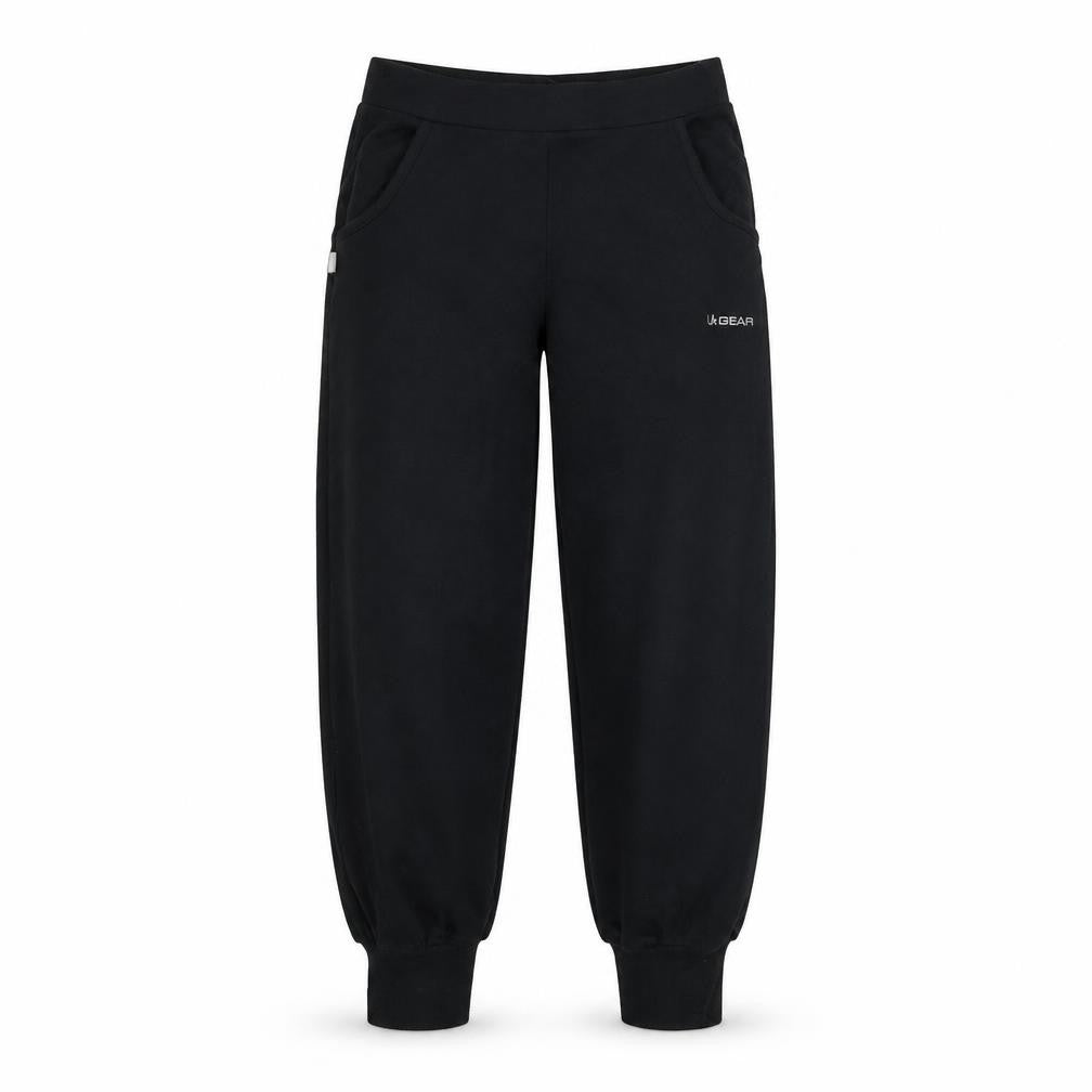 LA Gear Womens Black Size 6 Jogger Trousers Fleece Activewear
