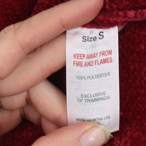 Papaya Women Red Roll Neck Pullover Jumper Size S 100% Polyester