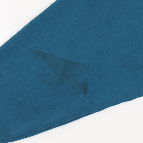 Donnay Mens Blue 2XL Pullover Sweatshirt Crew Neck Logo Vintage