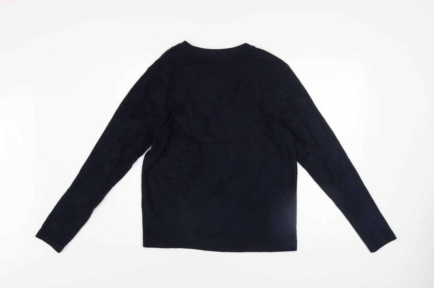 Uniqlo Men’s Blue Heattech Pullover Sweatshirt M Long Sleeve