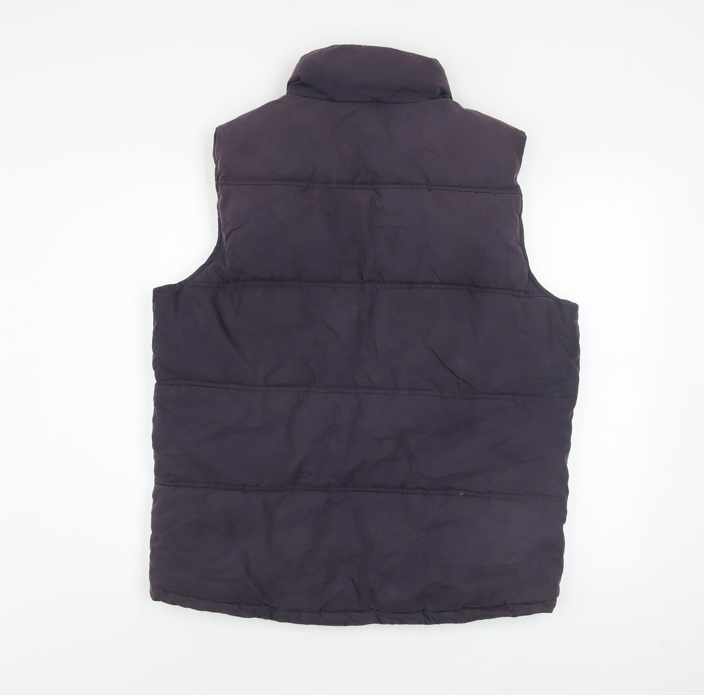 Raging Bull Mens Brown L Regular Fit Padded Bodywarmer Waistcoat