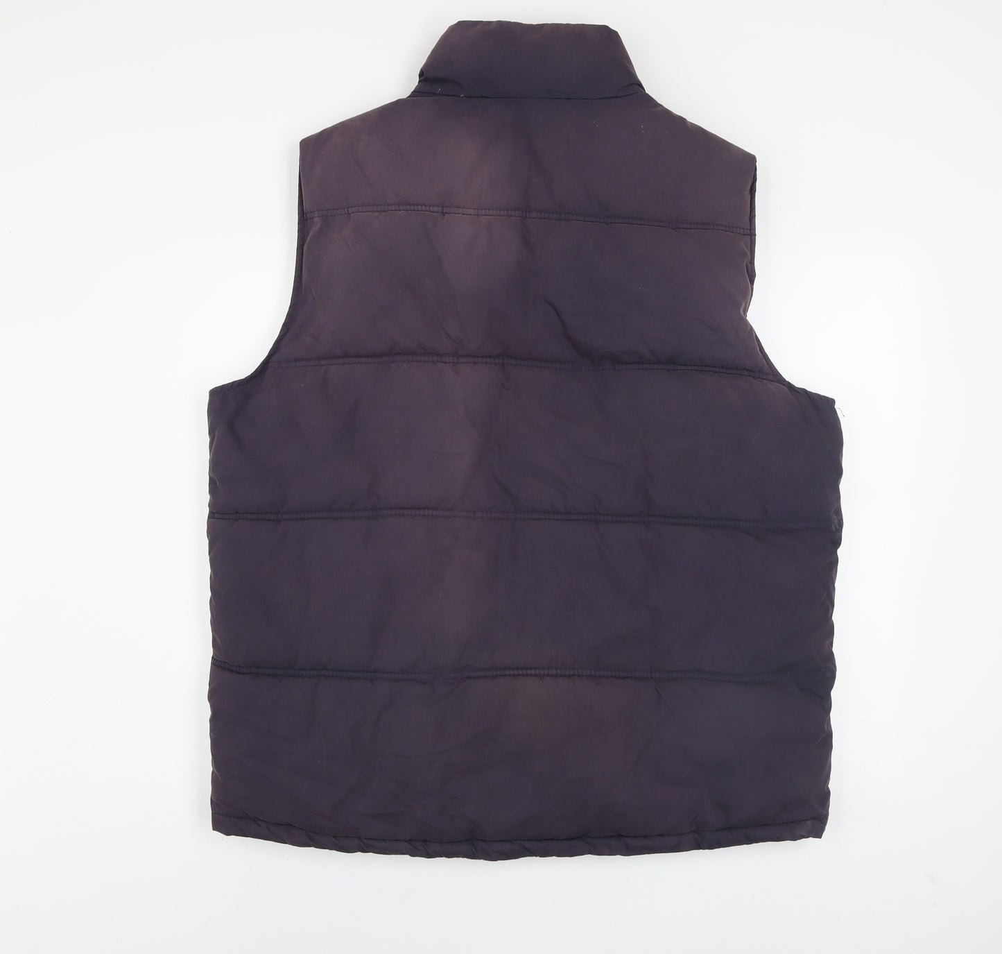 Raging Bull Men's Brown 2XL Padded Bodywarmer Vest Zip Pockets Casual