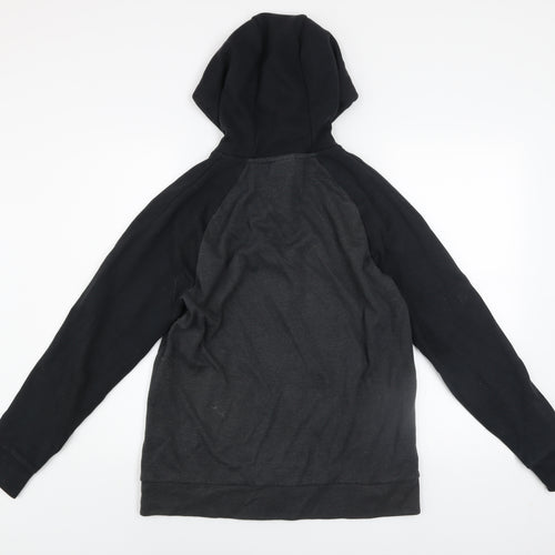 Nike Men's Black Full Zip Hooded Track Jacket Size M