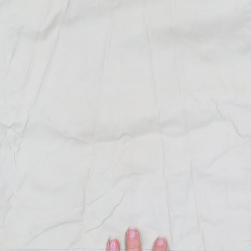 Firetrap Men’s Beige Anorak Hooded Jacket L Cotton Waterproof