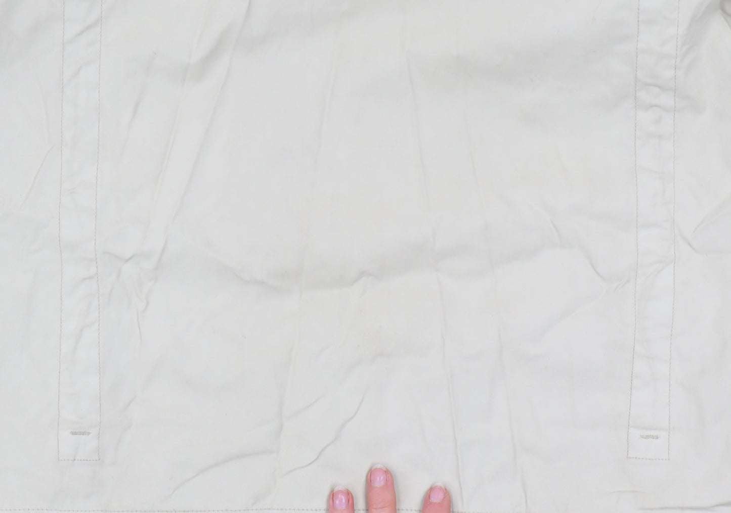 Firetrap Men’s Beige Anorak Hooded Jacket L Cotton Waterproof