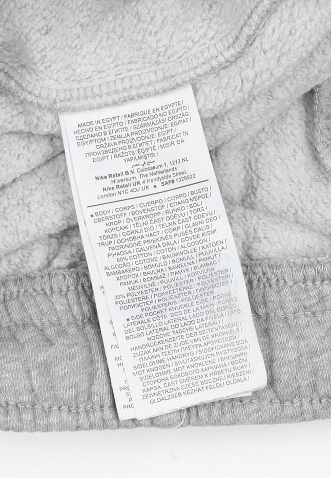 Nike Men’s Grey Jogger Sweatpants Small Fleece Activewear