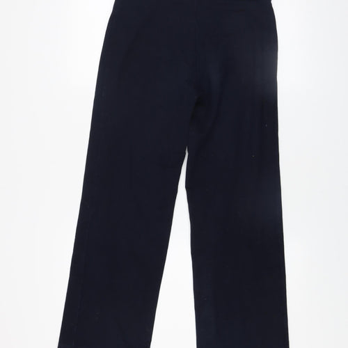 Marks & Spencer Women’s Blue Jogger Trousers UK 8 Cotton Stretch