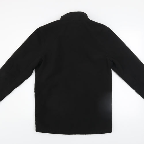 Regatta Men's Black Softshell Jacket Size S Windproof Water Resistant