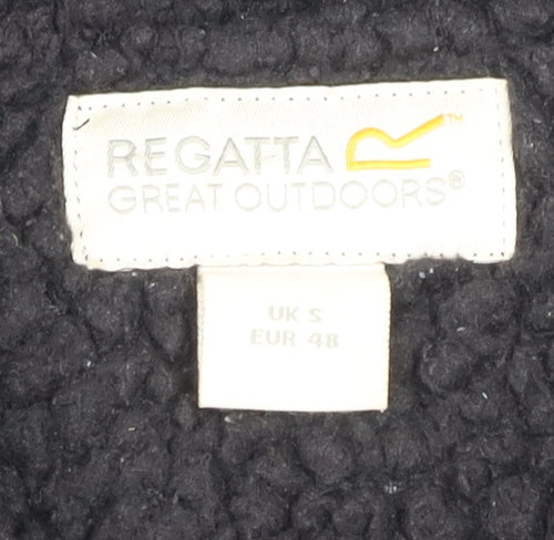 Regatta Men's Black Softshell Jacket Size S Windproof Water Resistant