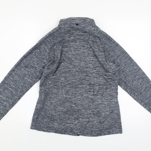 Trespass Womens Grey Full Zip Hoodie Jacket Size UK 14 Polyester