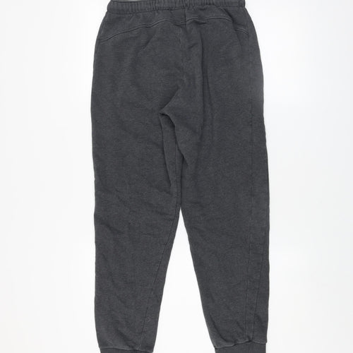 Puma Men’s Grey Jogger Sweatpants Size M Regular Fit Tapered