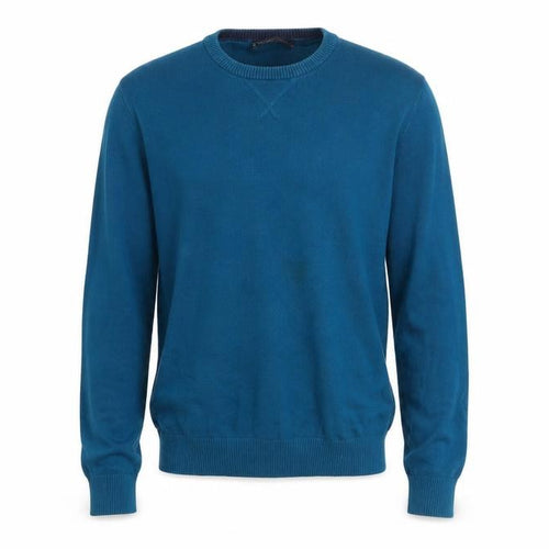 GAP Men's Blue Cotton Cashmere Crew Neck Jumper Size L