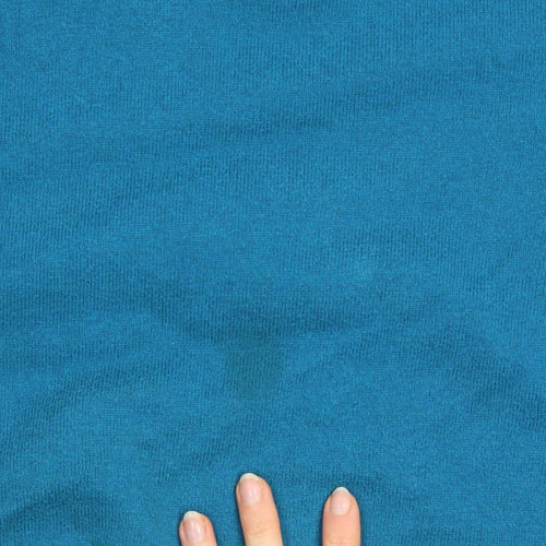 GAP Men's Blue Cotton Cashmere Crew Neck Jumper Size L