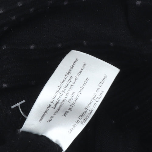 Laura Ashley Women’s Black Size 14 Fit & Flare Knit Dress