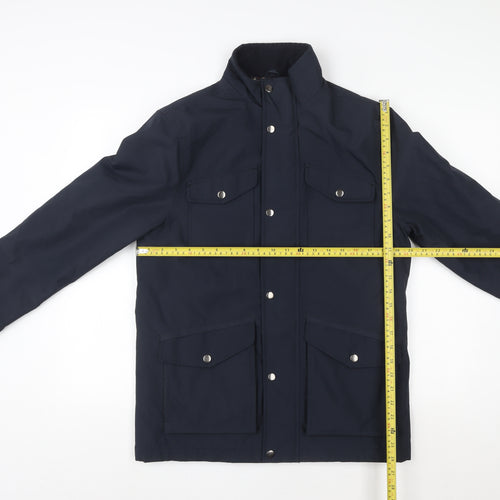 Cambridge Dry Goods Men’s Blue Field Jacket S Water Resistant Outdoor Coat