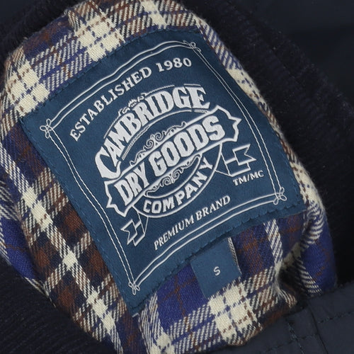 Cambridge Dry Goods Men’s Blue Field Jacket S Water Resistant Outdoor Coat